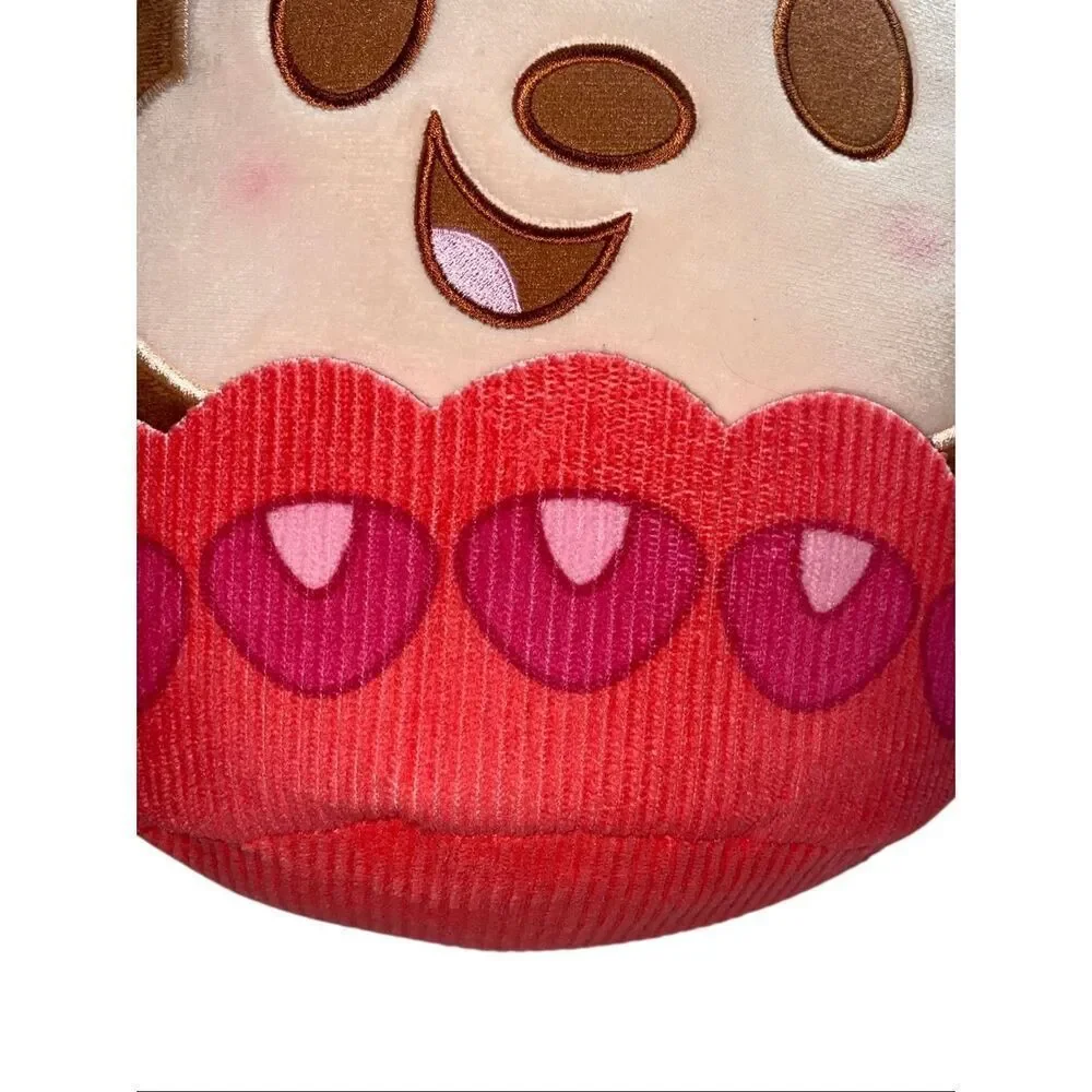 Disney Minnie Mouse Munchlings Cupcake Plush Brown Pink Soft Toy 16.5” Scented